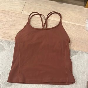 Lulu lemon cropped tank size 4